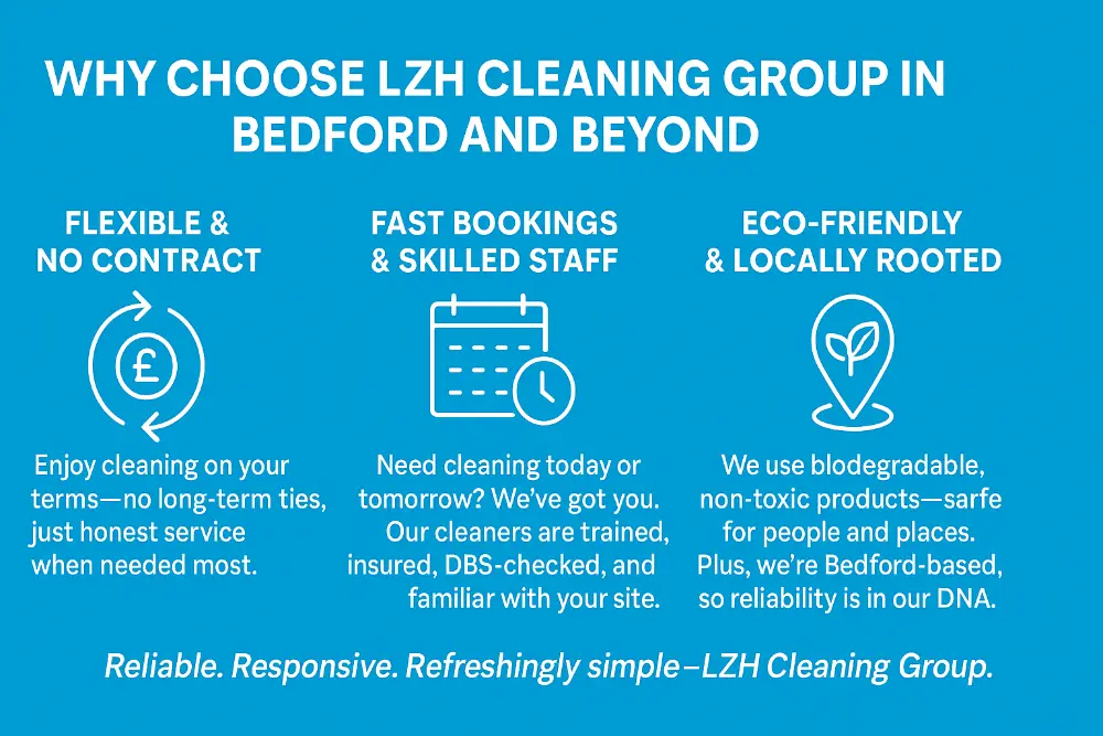 What Makes LZH Cleaning Group Stand Out in Bedford and Beyond