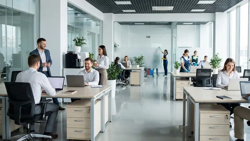 benefits of professional commercial office cleaning