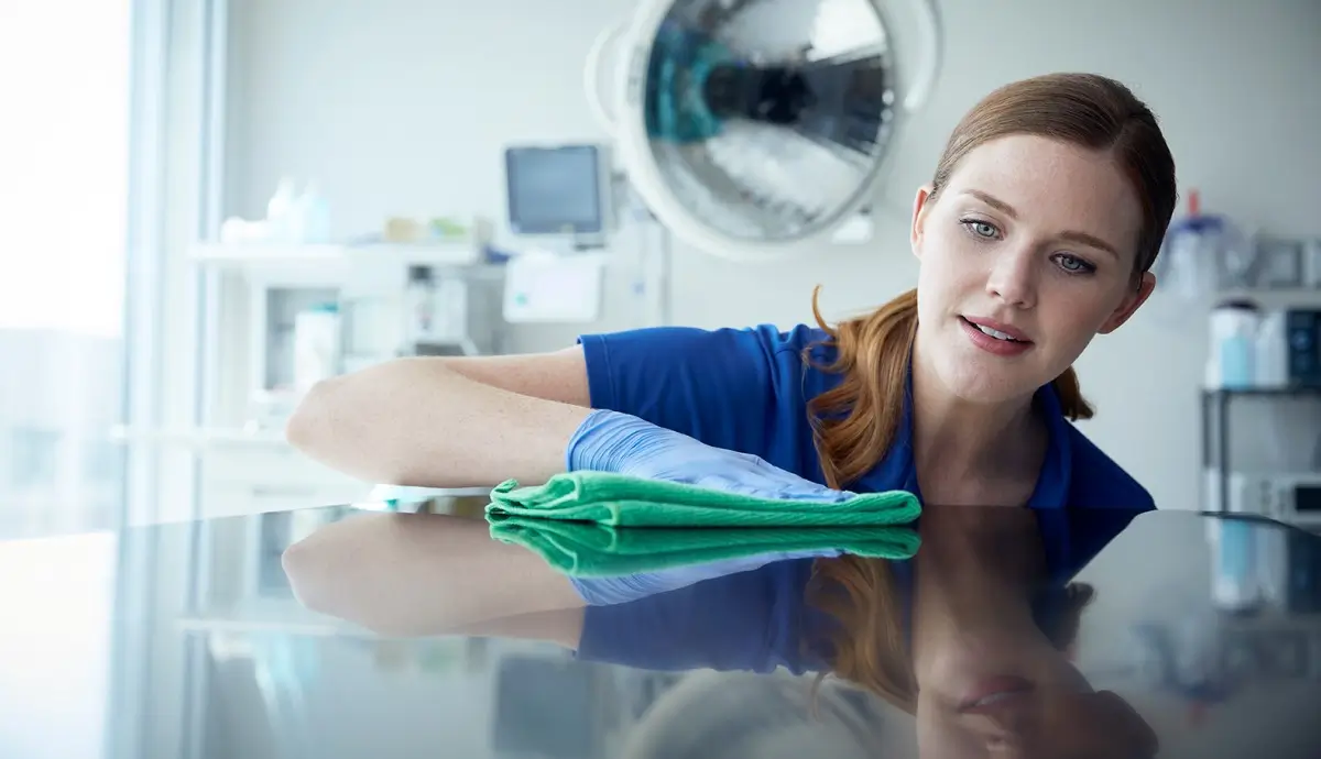 healthcare cleaning standards