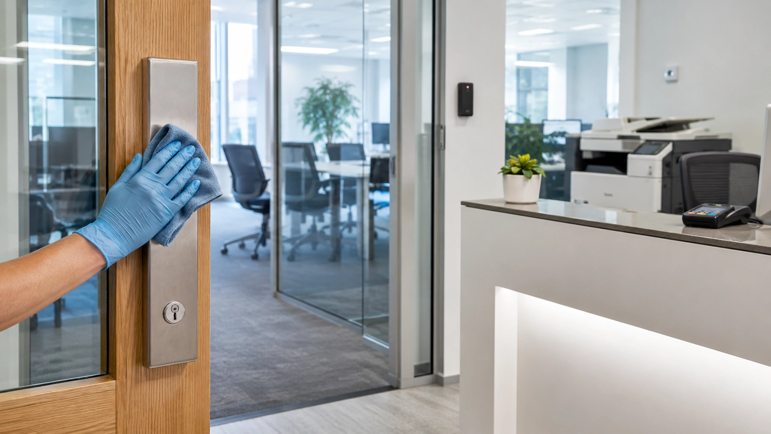 The Office Touchpoints Most Cleaning Routines Miss