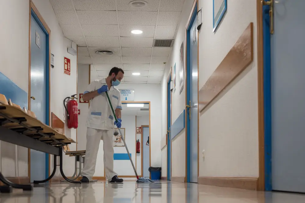 professional healthcare cleaners